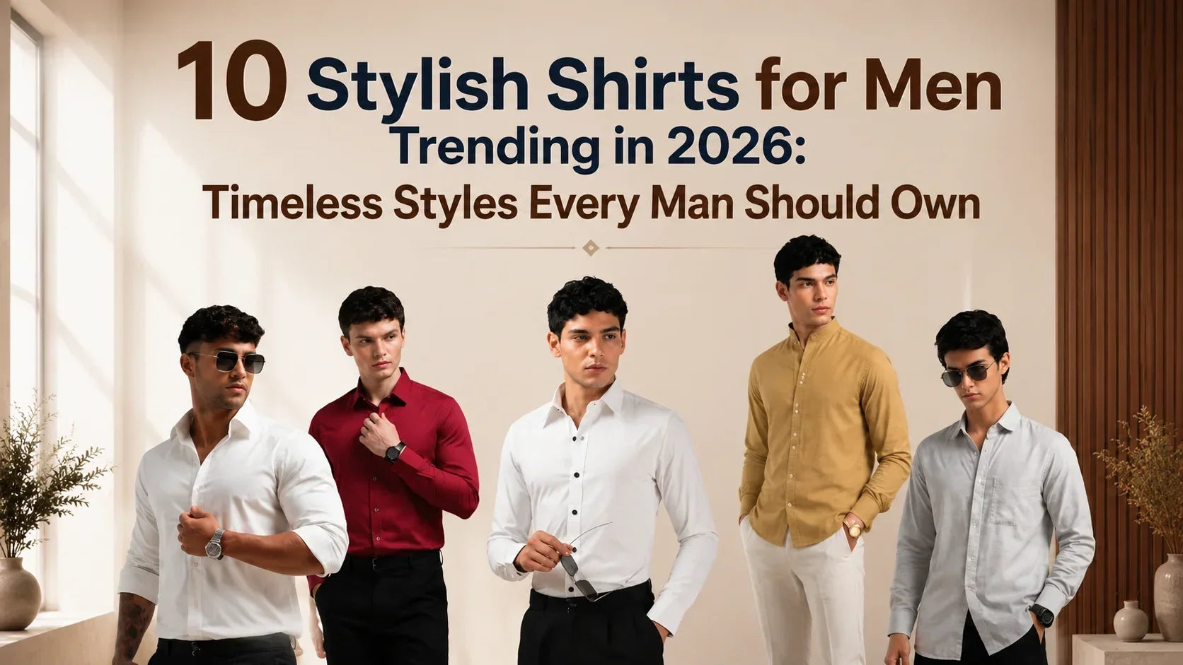 10 Stylish Shirts for Men Trending in 2026: Timeless Styles Every Man Should Own
