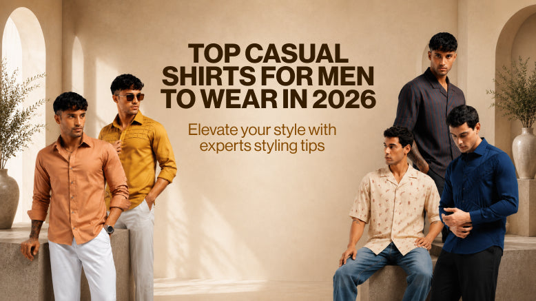 Top Casual Shirts for Men to Wear in 2026: Elevate Your Style With Experts Styling Tips