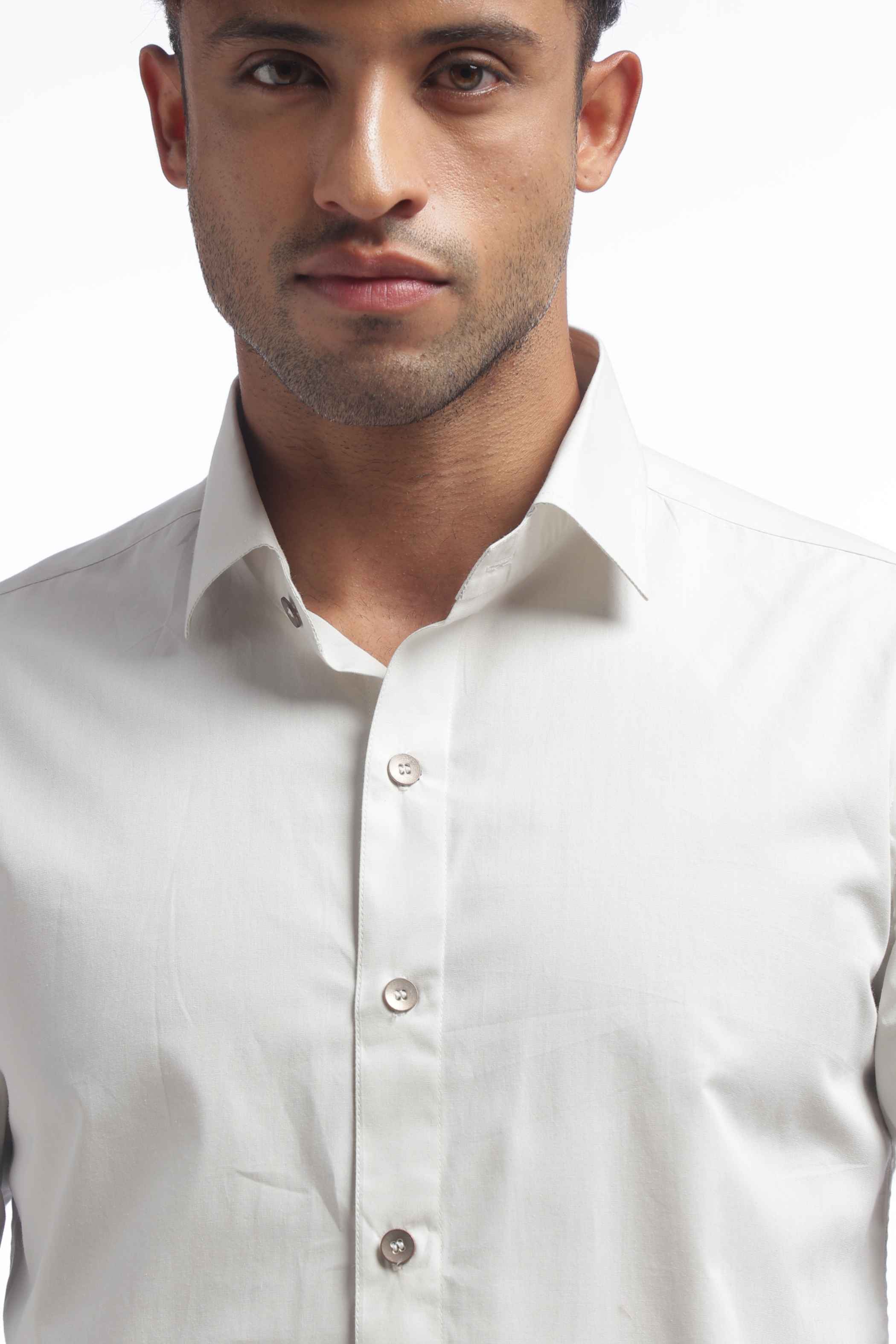 Light Grey Relaxed Fit Shirt