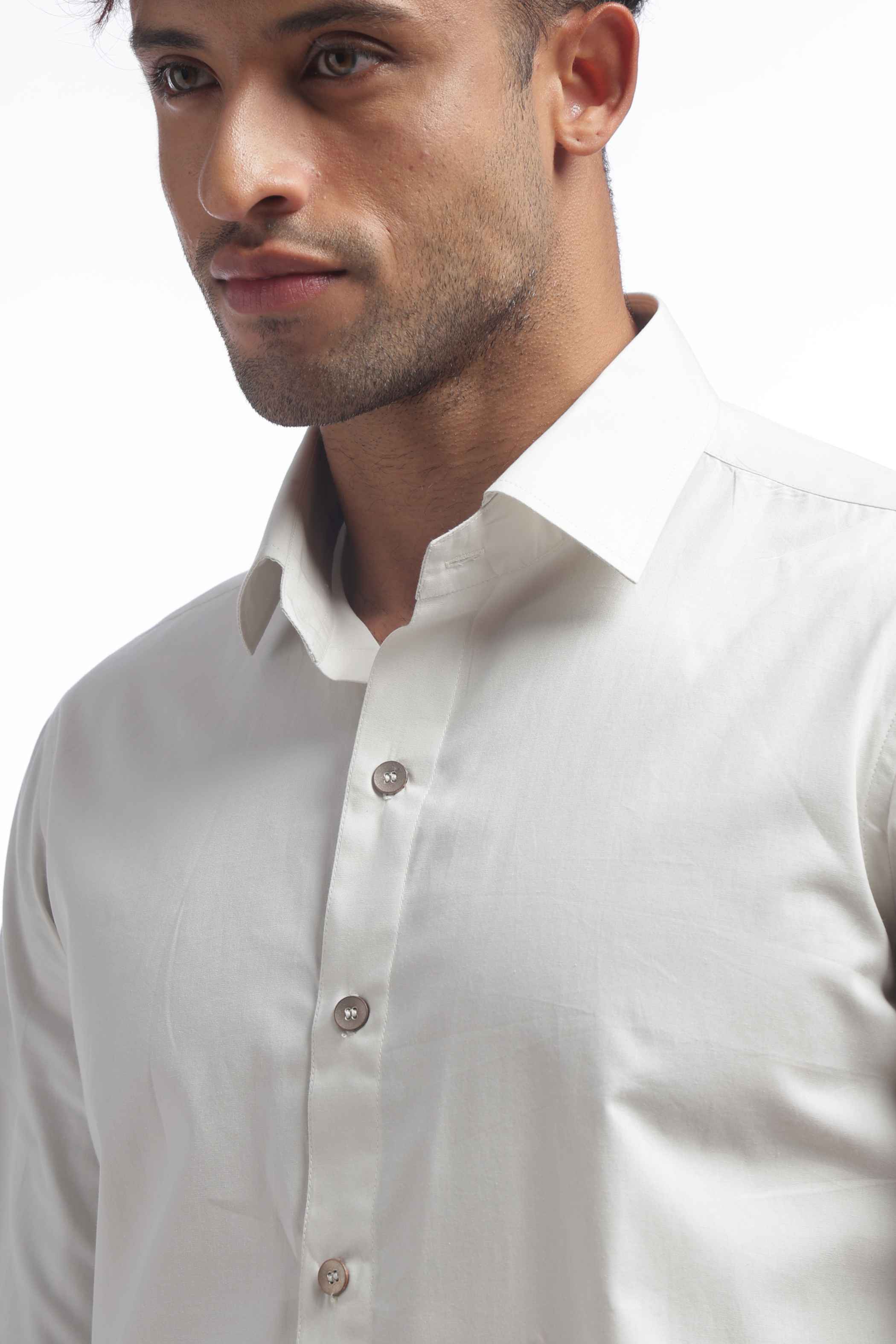 Light Grey Relaxed Fit Shirt