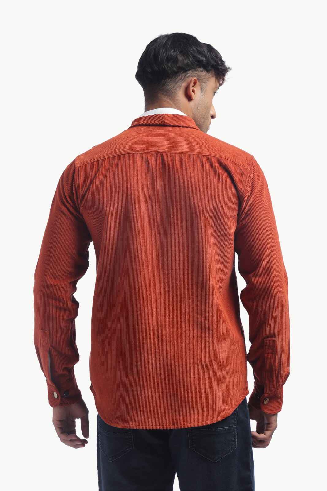 Caramel Corduroy Patch Pocket Jacket