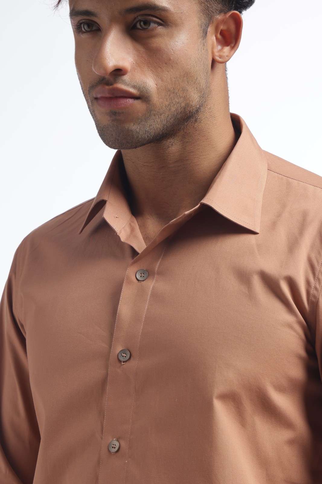 Light Brown Relax Fit Shirt