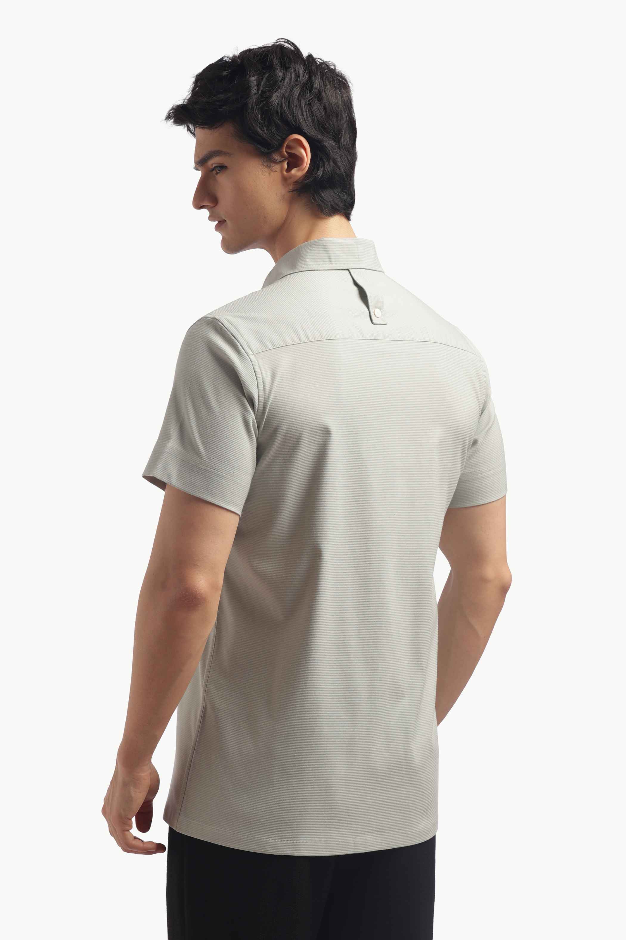 Pastel Green Double Pocket Short Sleeve