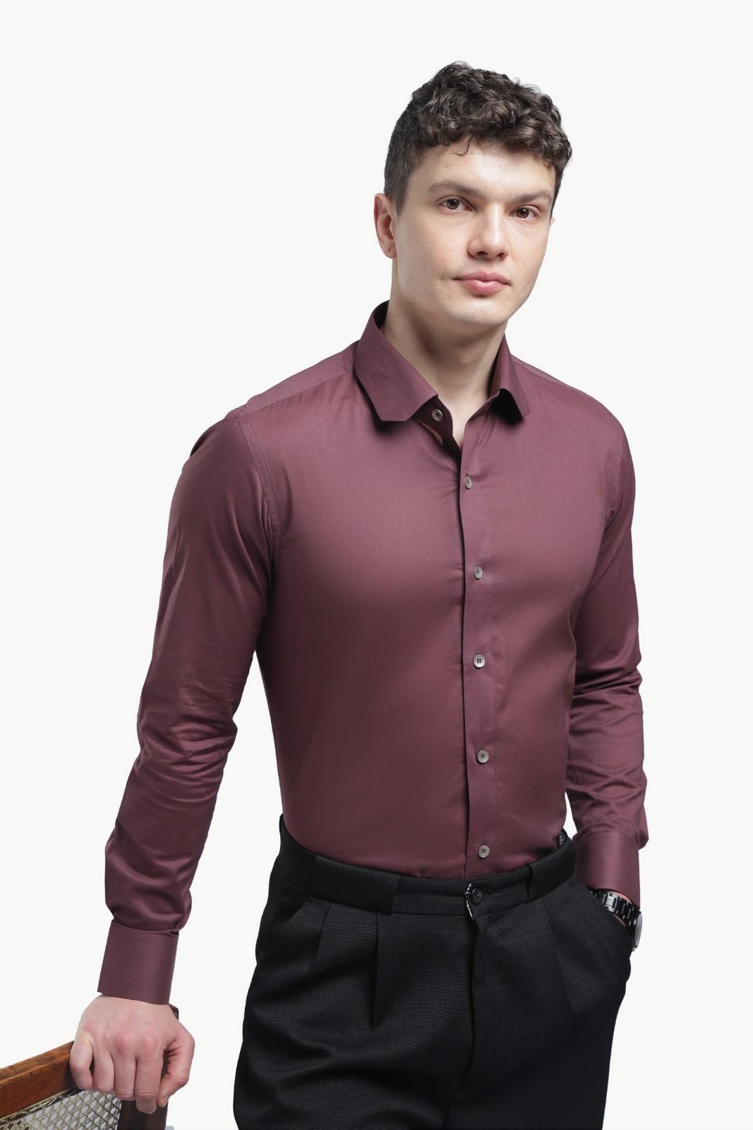 Dusty Purple Relax Fit Shirt