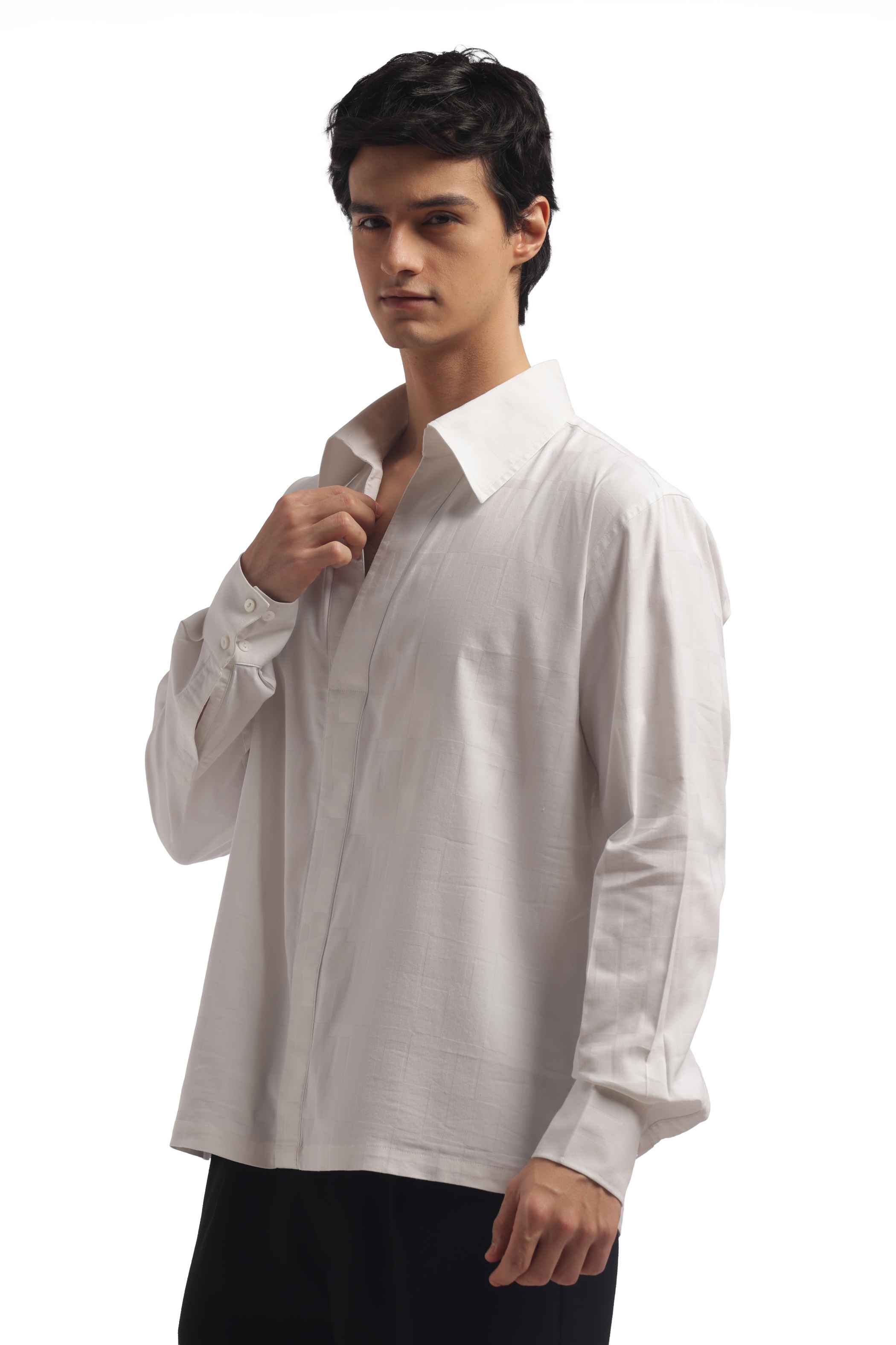 White Baggy Shirt