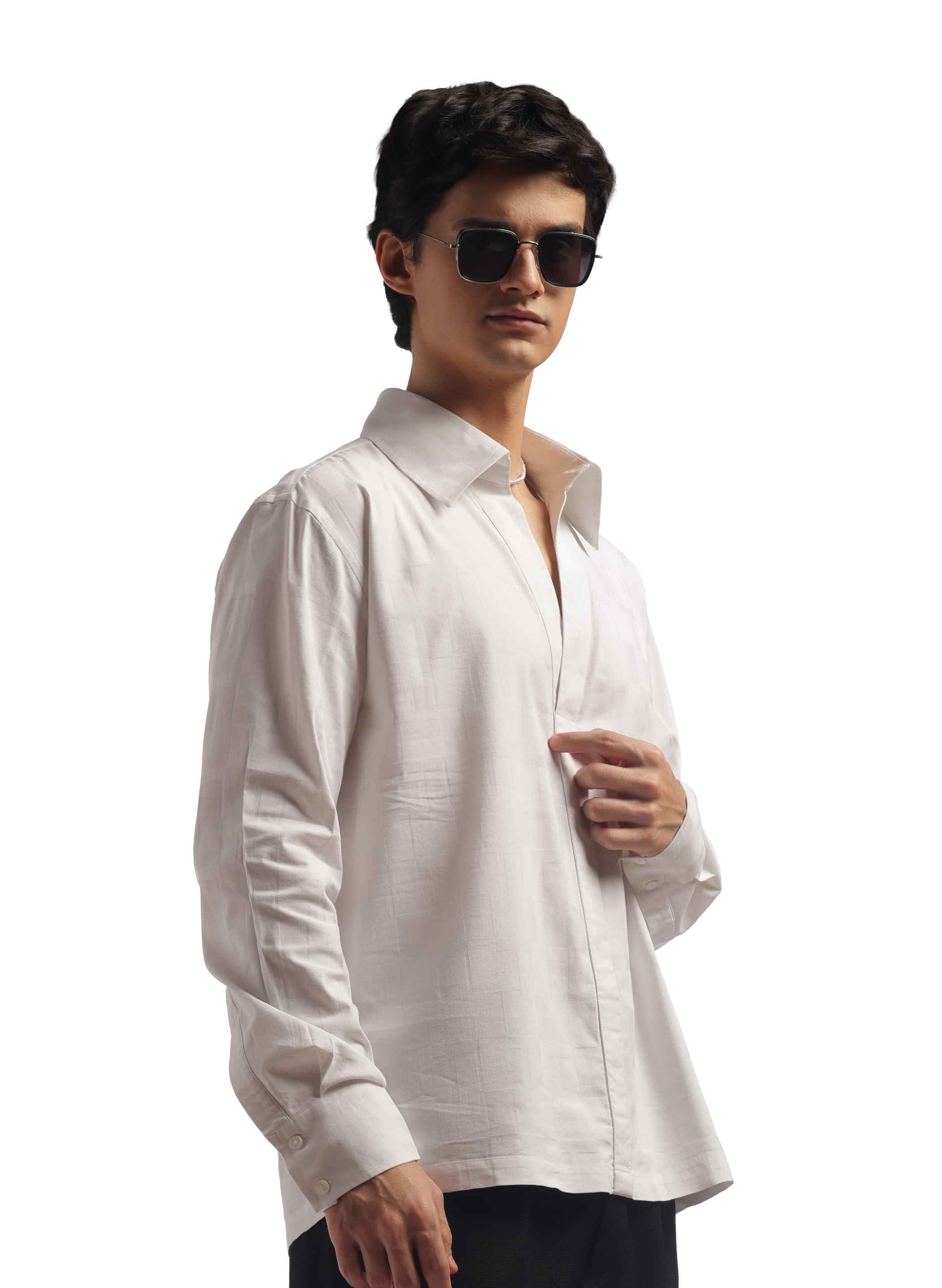 White Baggy Shirt