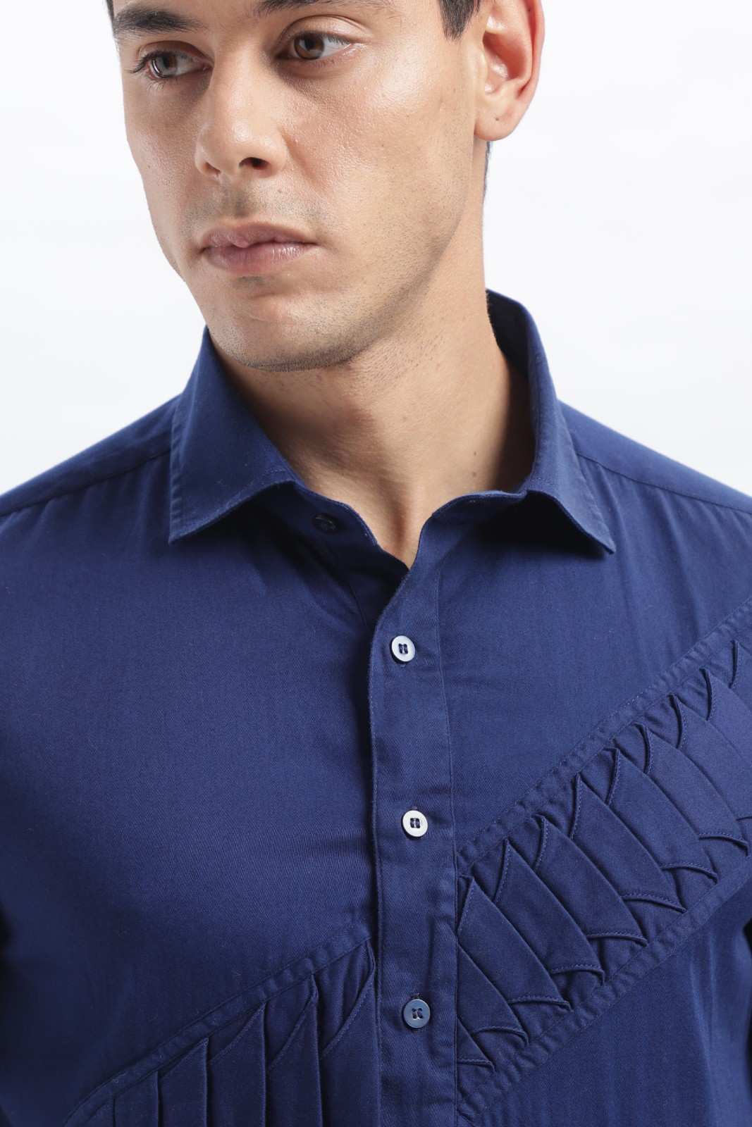 Royal Blue Designer Shirt