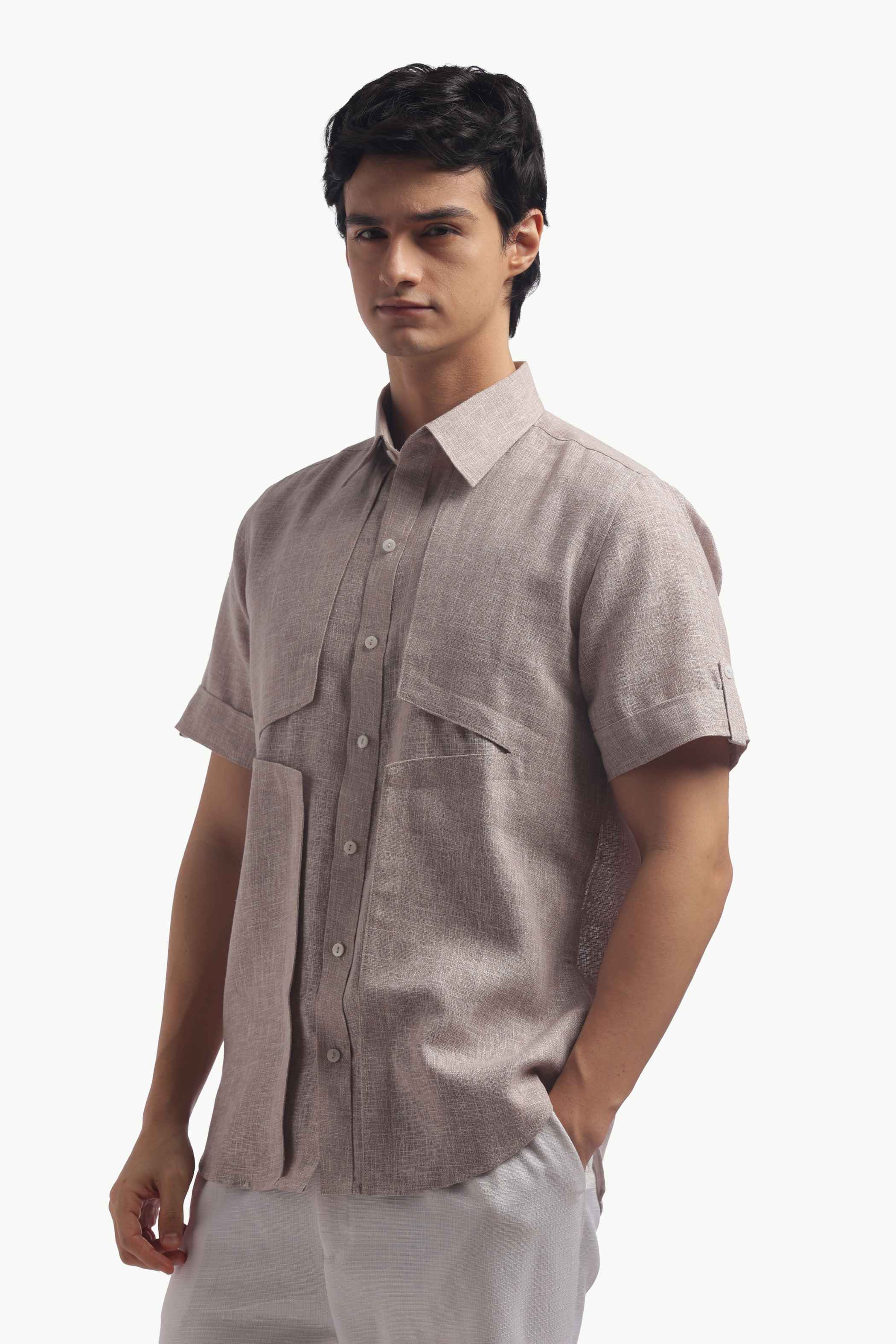 Lightweight Summer Linen Shirt for Men