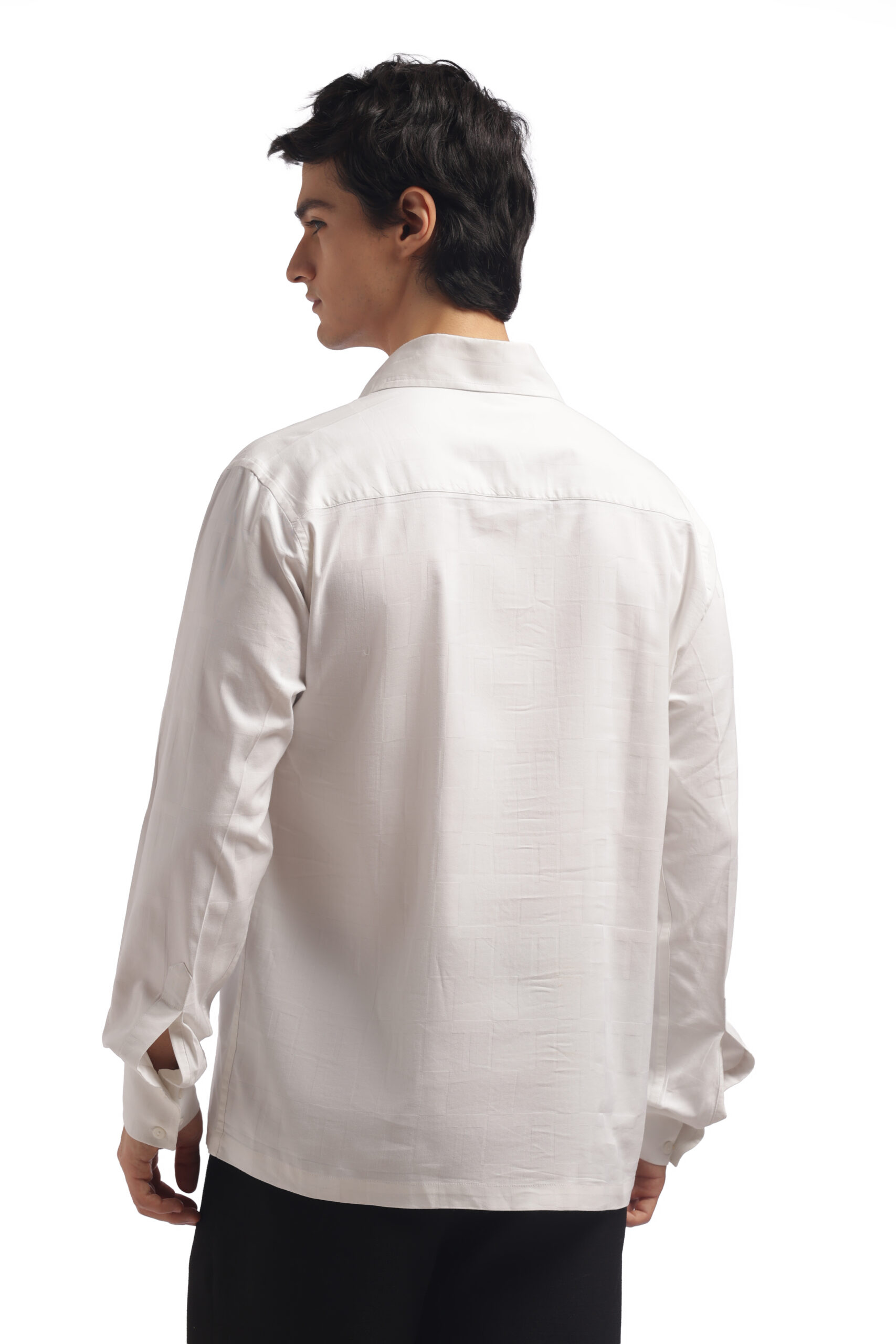 White Baggy Shirt - Image 13