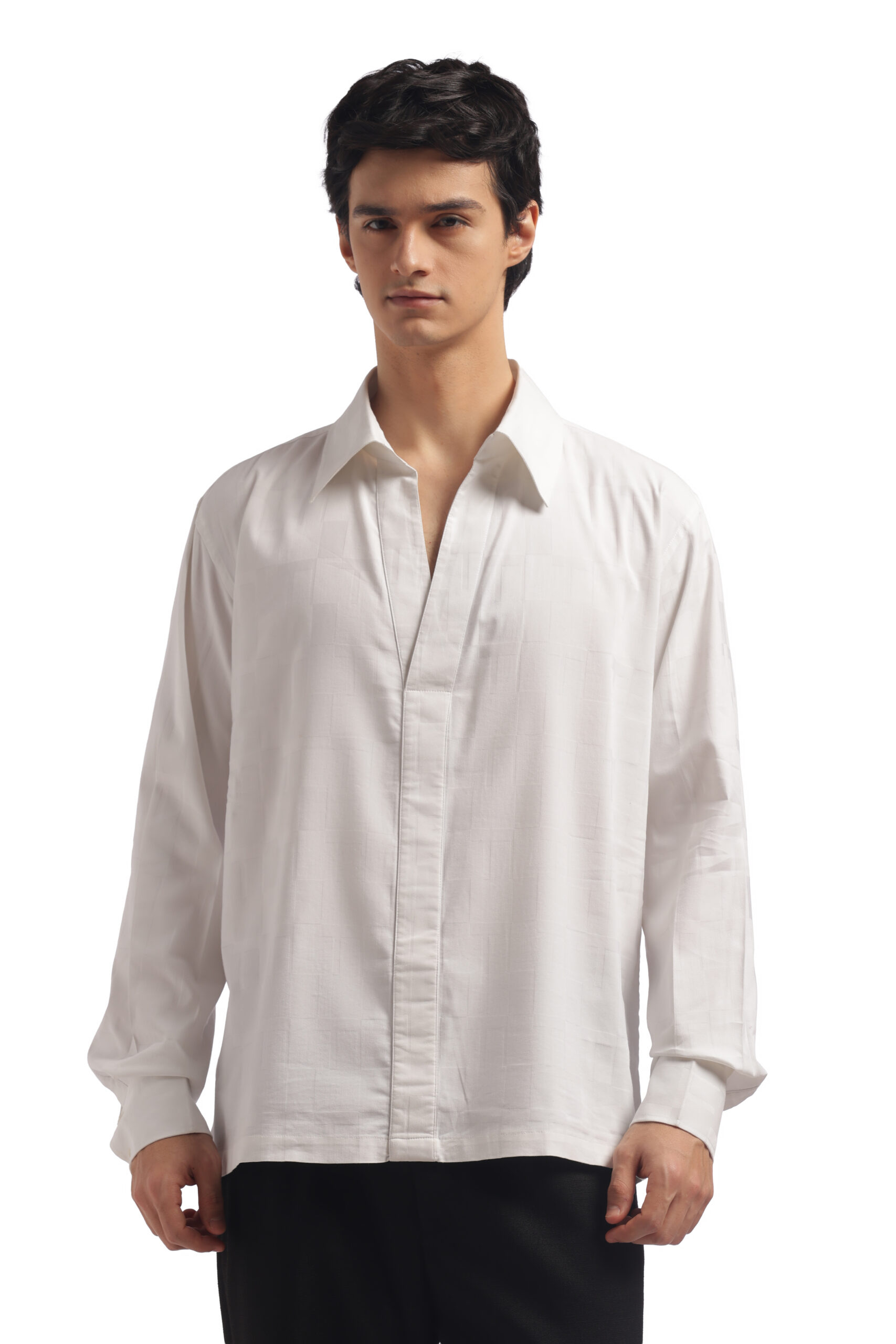 White Baggy Shirt
