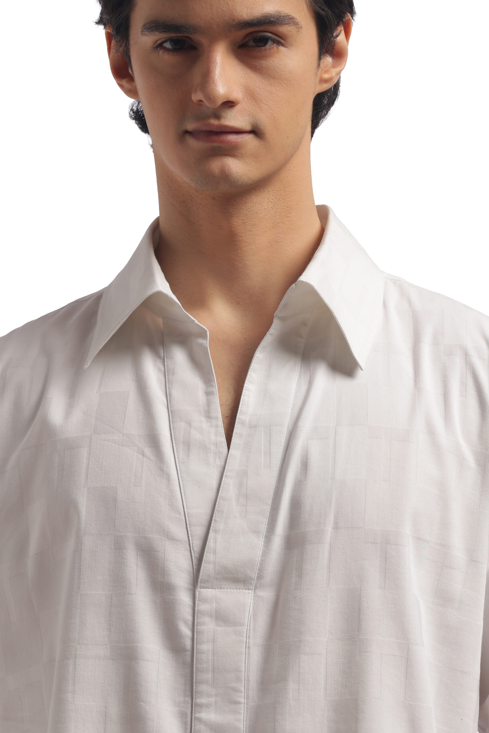 White Baggy Shirt - Image 5